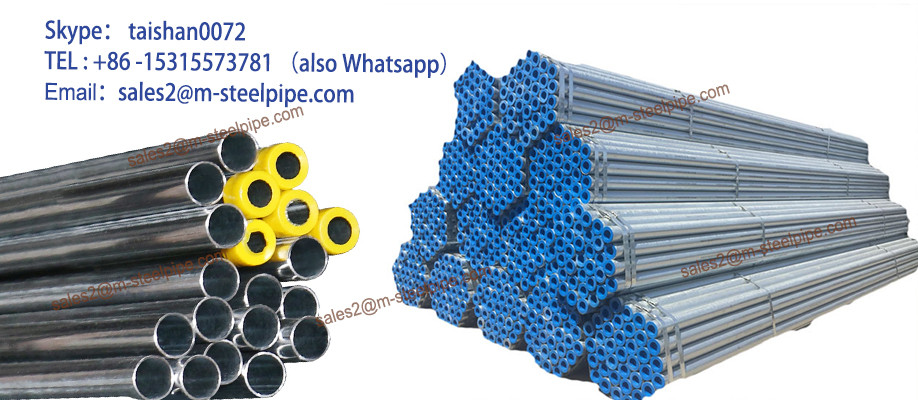 Hot Dip Galvanized Round Steel Pipe and Tube / Galvanized Steel Pipe For Greenhouse Frame