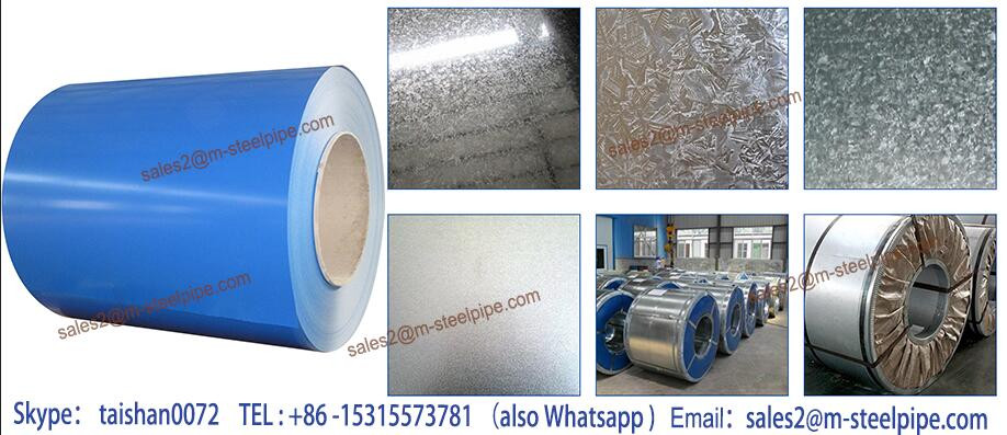 Hot dipped rolled galvanized pre-painted steel coils