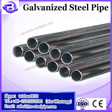 Factory direct hot sale 50mm round galvanized steel pipe for construction