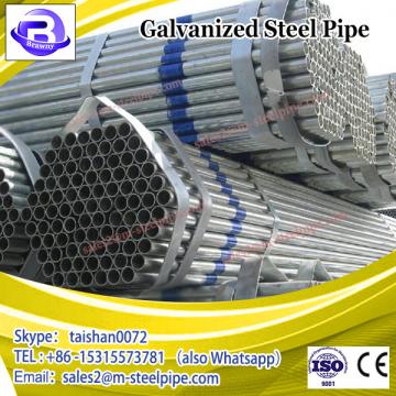 A53 Gr.B 2&quot; PE end schedule 80 galvanized steel pipe