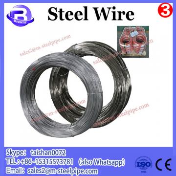 7*19 electro galvanized steel wire rope for crane